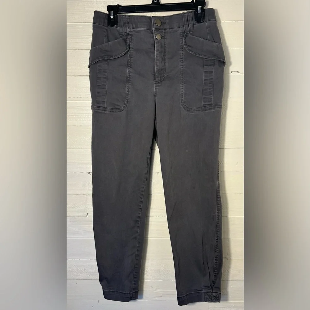 Democracy cargo style utility pants, dark gray, women’s size 10. See photos.